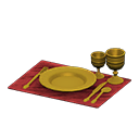 DIY - Golden Dishes