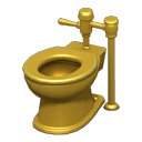 DIY - Golden Toilet