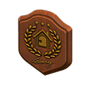 Gold Hha Plaque