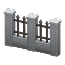 DIY - Iron-And-Stone Fence