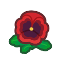 Load image into Gallery viewer, Red Pansy
