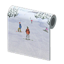 DIY - Ski-Slope Wall
