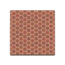 Brown Honeycomb Tile