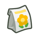 Yellow-Tulip Bag x 10