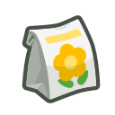 Yellow-Lily Bag x 10