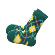 Load image into Gallery viewer, Argyle Crew Socks
