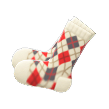 Load image into Gallery viewer, Argyle Crew Socks

