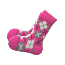 Load image into Gallery viewer, Argyle Crew Socks
