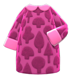 Forest-Print Dress