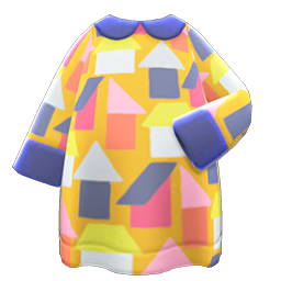 House-Print Dress