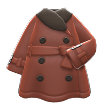 Load image into Gallery viewer, Pleather Trench Coat

