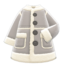 Faux-Shearling Coat