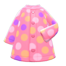 Load image into Gallery viewer, Dotted Raincoat
