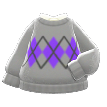 Load image into Gallery viewer, Argyle Sweater
