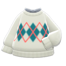 Load image into Gallery viewer, Argyle Sweater
