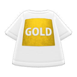 Gold-Print Tee