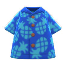 Load image into Gallery viewer, Pineapple Aloha Shirt
