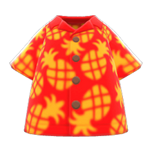 Load image into Gallery viewer, Pineapple Aloha Shirt
