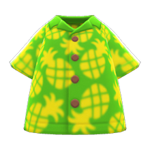 Load image into Gallery viewer, Pineapple Aloha Shirt

