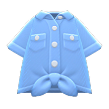 Load image into Gallery viewer, Front-Tie Button-Down Shirt
