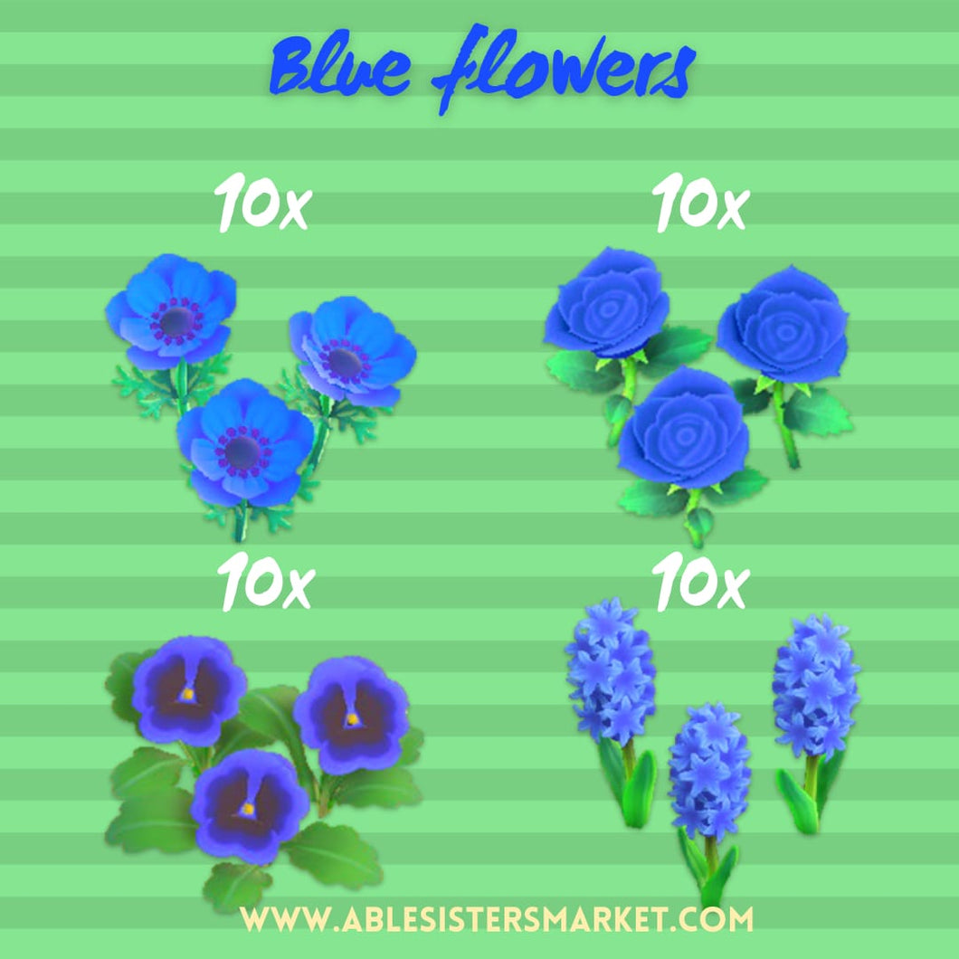 Blue hybrids pack