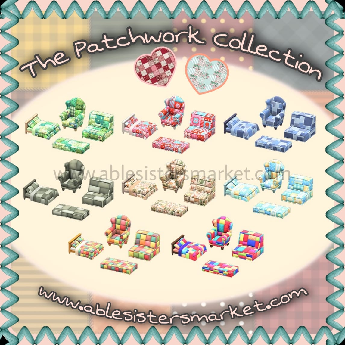 Patchwork Sofa Acnl Custom Baci Living Room