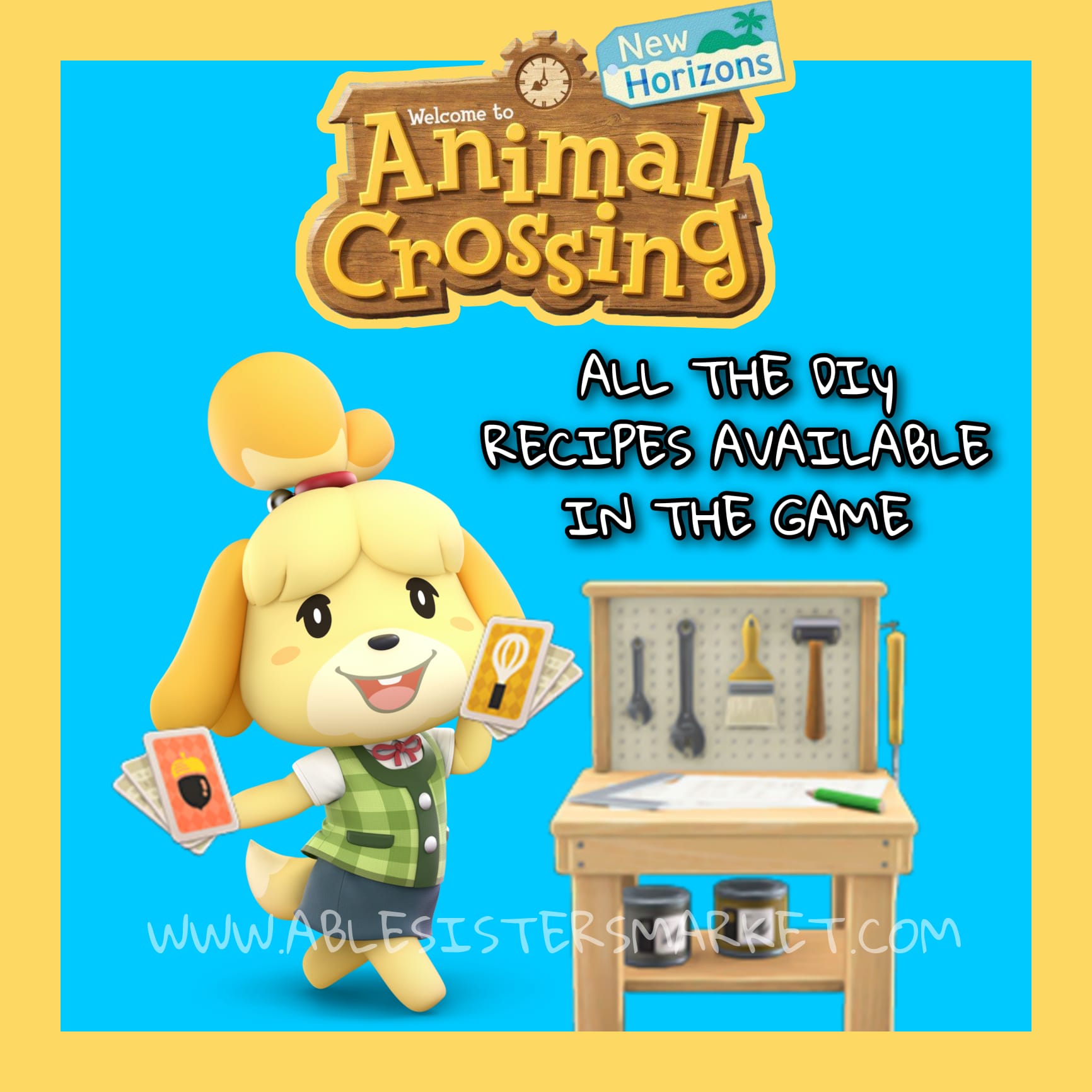 Acnh Item Prices Animal Crossing Acnh Diy Items Sell Price ALL