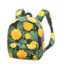 Load image into Gallery viewer, Botanical-Print Backpack

