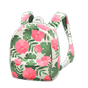 Load image into Gallery viewer, Botanical-Print Backpack

