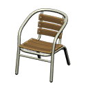 Load image into Gallery viewer, Metal-and-Wood Chair
