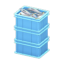 Stacked Fish Container
