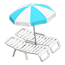 Load image into Gallery viewer, Beach Chairs with Parasol
