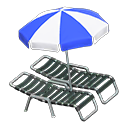 Load image into Gallery viewer, Beach Chairs with Parasol
