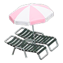 Load image into Gallery viewer, Beach Chairs with Parasol
