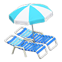 Load image into Gallery viewer, Beach Chairs with Parasol
