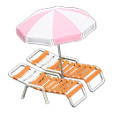 Load image into Gallery viewer, Beach Chairs with Parasol
