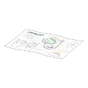 Load image into Gallery viewer, Unfolded Reference Sheet
