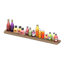 Load image into Gallery viewer, Wall Shelf with Bottles
