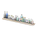 Load image into Gallery viewer, Wall Shelf with Bottles
